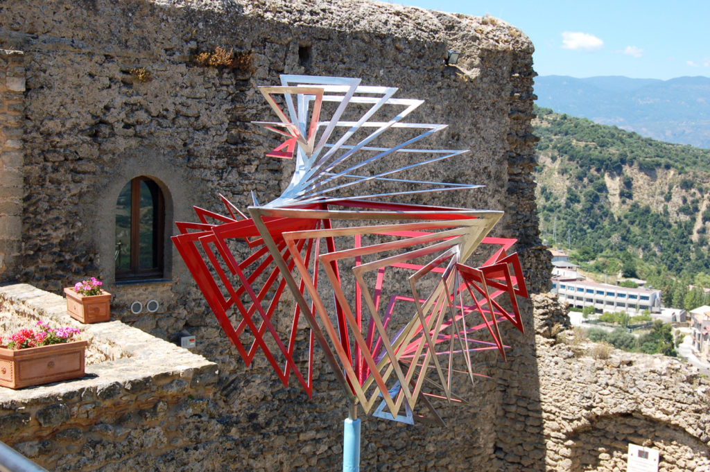 sculpture, contemporary, art, exhibition, castle, Calabria, Italy, Santa Severina, challenge, Aspinall